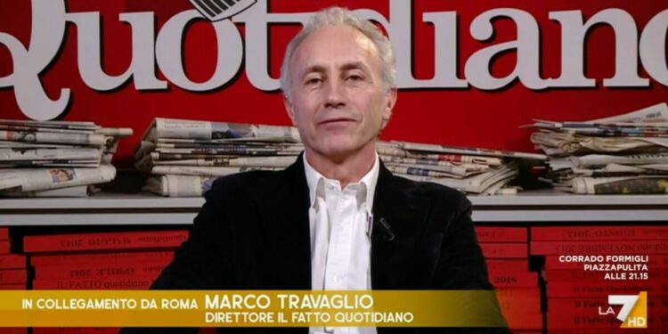 Marco Travaglio a La7