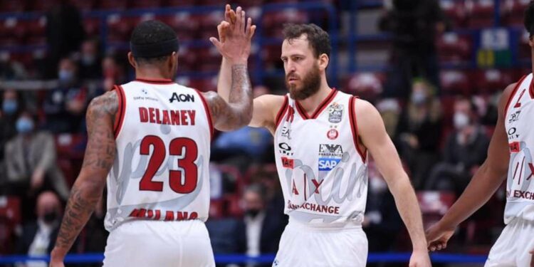 Diretta Milano Trento, gara-1 quarti playoff basket 30^ giornata (da facebook.com/OlimpiaMilano1936)