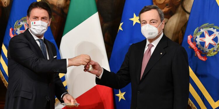 Conte e Draghi