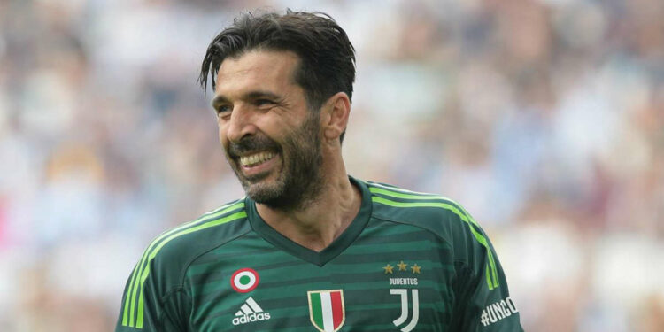 Il calciatore Gigi Buffon