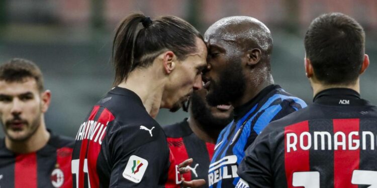 Ibrahimovic Lukaku Milan Inter