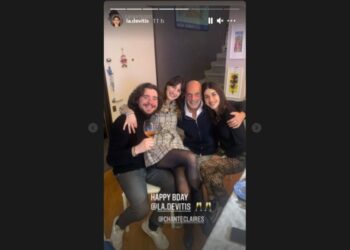 Marialaura De Vitis, compleanno con Paolo Brosio (Instagram)