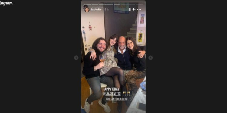 Marialaura De Vitis, compleanno con Paolo Brosio (Instagram)