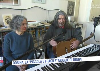 Drupi e la moglie Dorina Dato (Oggi è un altro giorno)