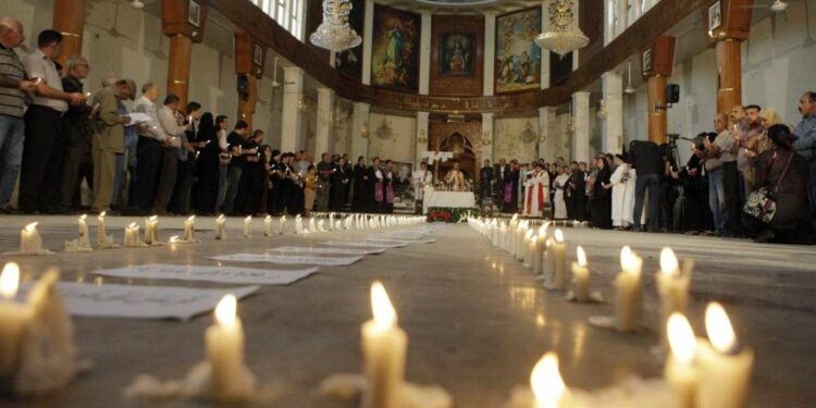 Chiesa cattolica in Iraq (LaPresse)