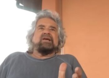 Beppe Grillo. foto Youtube