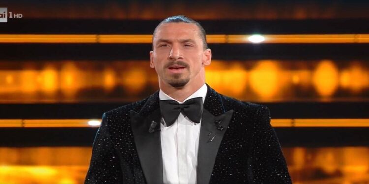 Zlatan Ibrahimovic a Sanremo 2021