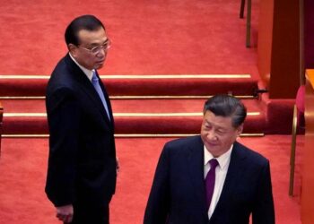 Xi Jinping con il premier Li Keqiang (LaPresse)