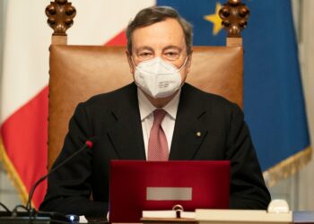 Premier Mario Draghi