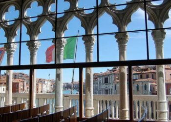 Un'aula dell'Università Ca' Foscari di Venezia (CC Cafoscaritour)