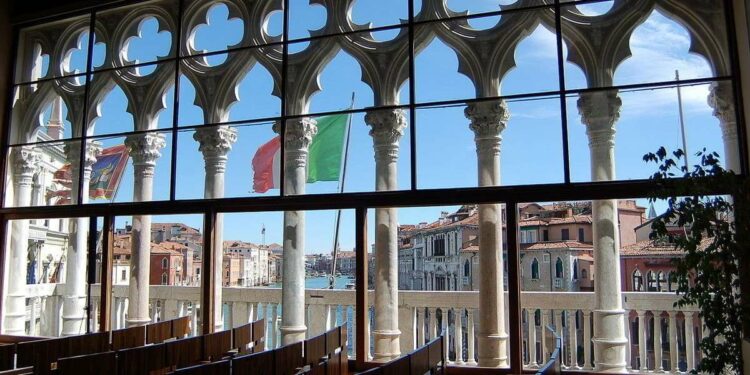 Un'aula dell'Università Ca' Foscari di Venezia (CC Cafoscaritour)