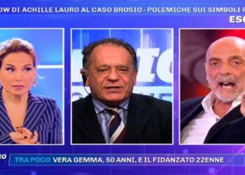 Paolo Brosio contro Alessandro Cecchi Paone a Pomeriggio 5