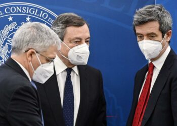 Franco, Draghi e Orlando