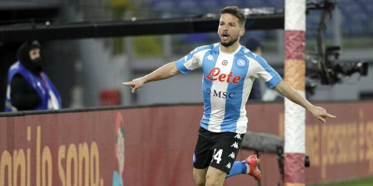 Video Roma Napoli (0-2) Serie A 28^ giornata: decide la doppietta di Mertens (Foto LaPresse)