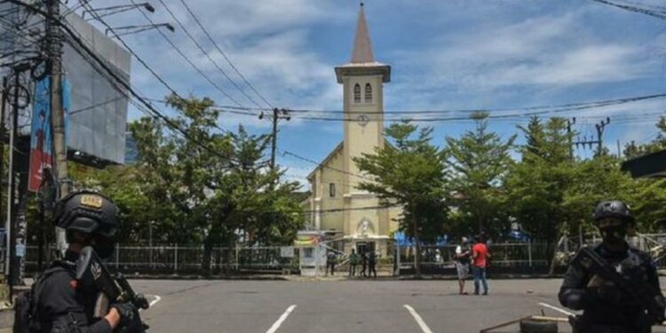 Cattedrale Makassar, attentato