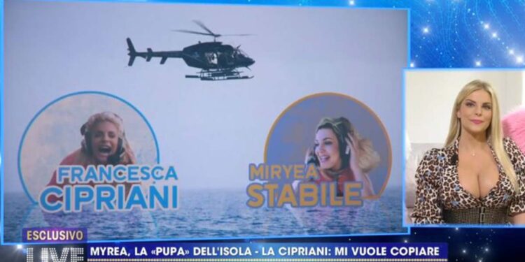 Francesca Cipriani vs Miryea, Live