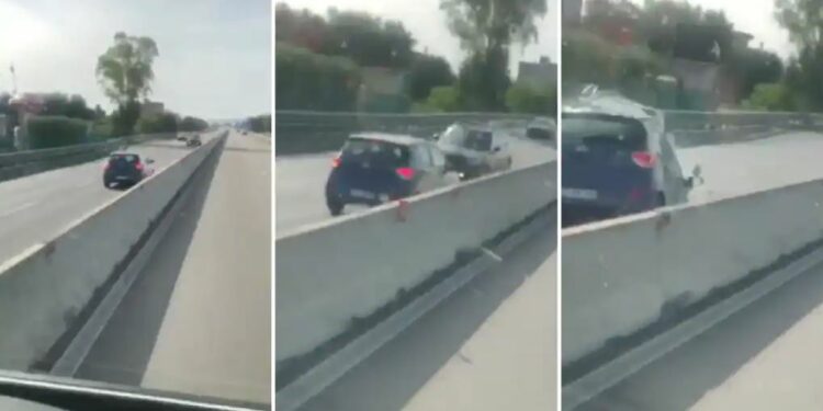 Incidente Fasano, il video choc (Screen Youtube)