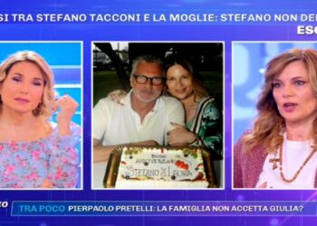 Laura Speranza, moglie di Stefano Tacconi a Pomeriggio 5