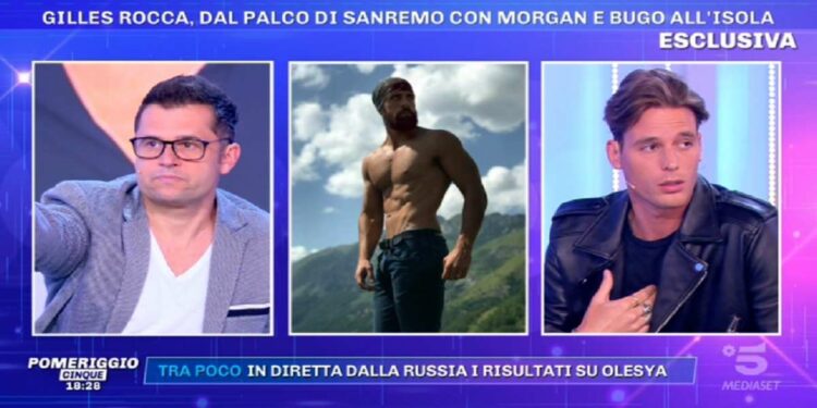 Alex Fiumara contro Gilles Rocca a Pomeriggio 5