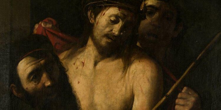 Caravaggio, Ecce homo (1606), particolare