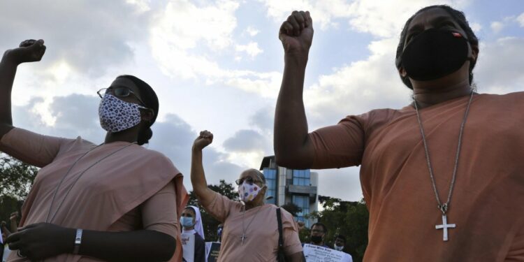 Proteste cristiani India