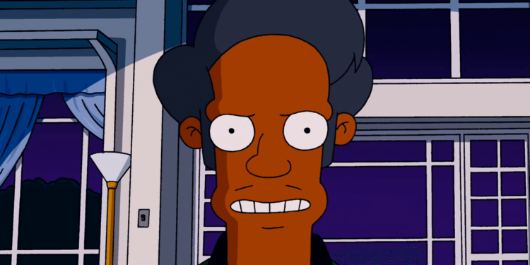 Apu de "I Simpson" (screenshot catturato e caricato da Alexdevil su Wikipedia)