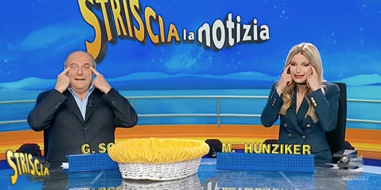 Gerry Scotti e Michelle Hunziker