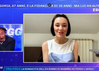 Amber Hope, messaggio a Amedeo Goria a Pomeriggio 5