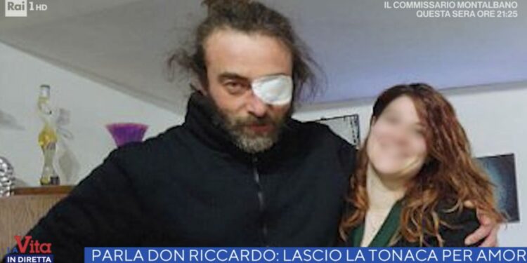 Don Riccardo Ceccobelli (Foto: La Vita in Diretta)