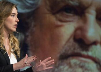 Beppe Grillo e Boschi