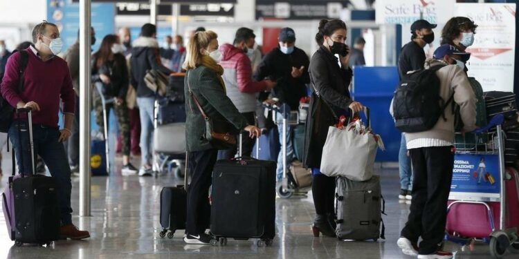 Aeroporto di Fiumicino (Lapresse)