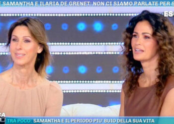 Samantha e Ilaria De Grenet a Domenica Live