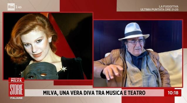 Al Bano ricorda Milva a Storie Italiane