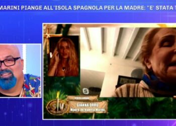 Valeria Marini a Supervivientes, Giovanni Ciacci Pomeriggio 5