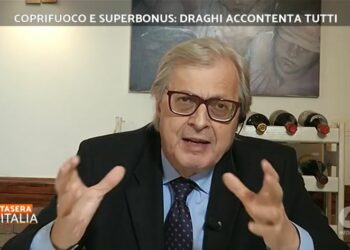 Sgarbi a Stasera Italia