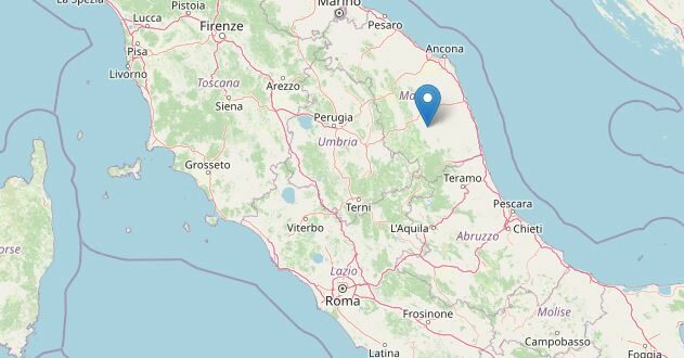 Terremoto Macerata (Ingv)