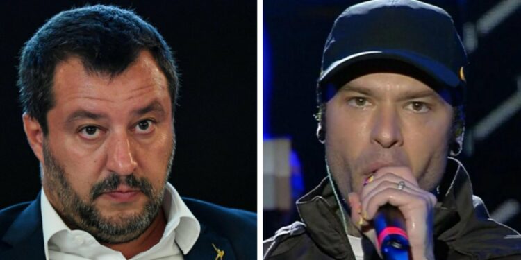 Matteo Salvini e Fedez