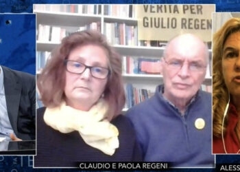 Genitori Giulio Regeni a Che tempo che fa