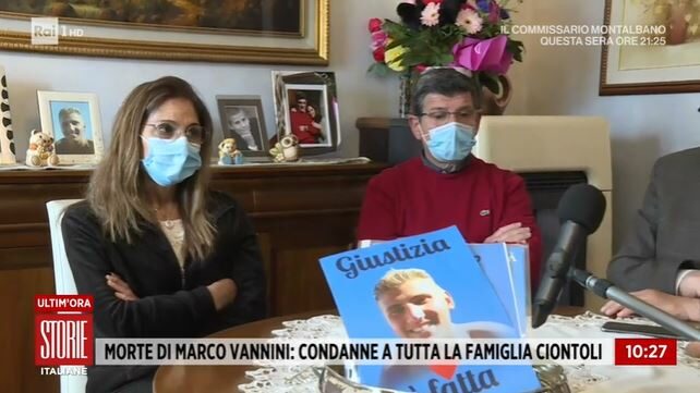 Genitori Marco Vannini a Storie Italiane