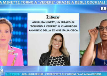 Annalisa Minetti, Domenica Live