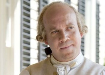 Paul Giamatti nei panni di John Adams