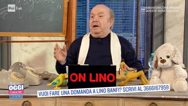 Lino Banfi a Oggi è un altro giorno