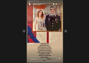 Milena Miconi vs Don Matteo (Instagram)