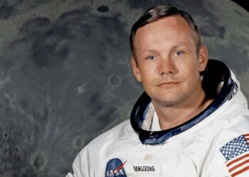 Neil Armstrong nel 1969 (Wikipedia)