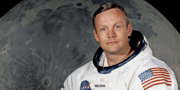 Neil Armstrong nel 1969 (Wikipedia)