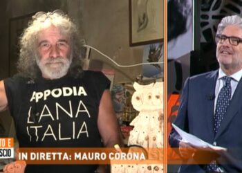 Mauro Corona a Dritto e Rovescio