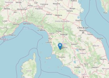 Terremoto oggi a Grosseto (Ingv)