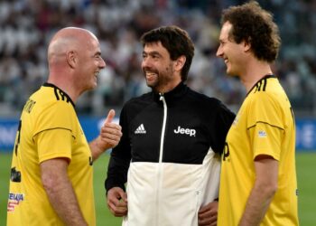 Infantino, Agnelli, Elkann