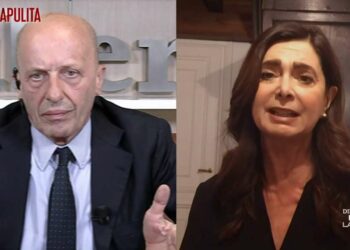 Sallusti vs Boldrini (Piazzapulita, 2021)