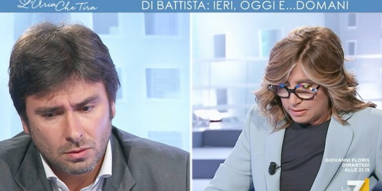 Alessandro Di Battista a L'Aria che tira